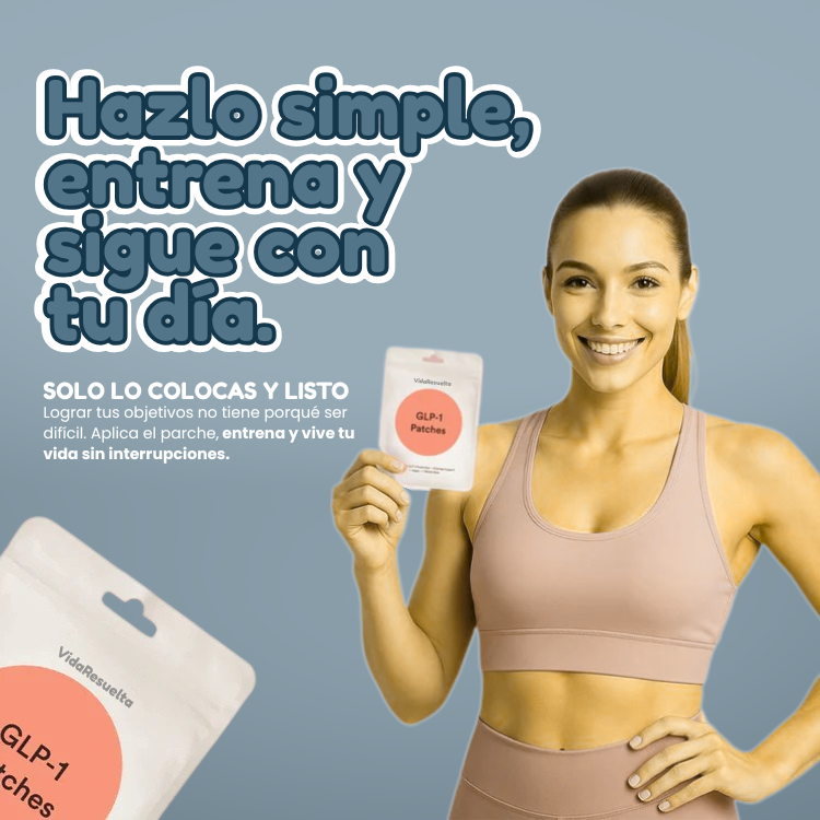 🍴 DEJA DE PICAR Y TOMA EL CONTROL 💪 - Parches GLP-1 (60 + 30 GRATIS)